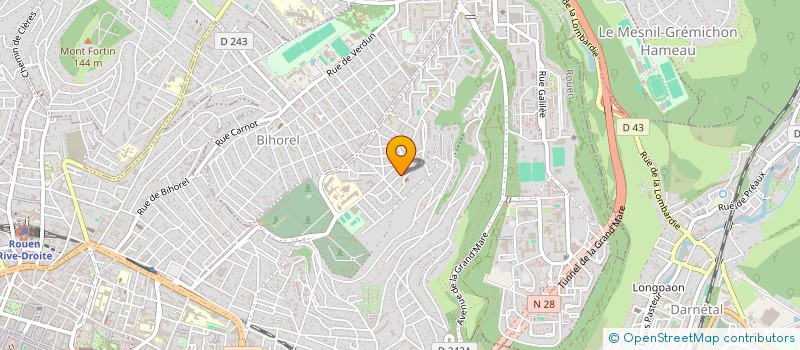 localisation de l'entreprise DEAD LINE CLUB à ROUEN