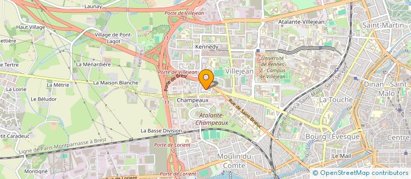 localisation de l'entreprise DEADBIRD PRODUCTION à RENNES