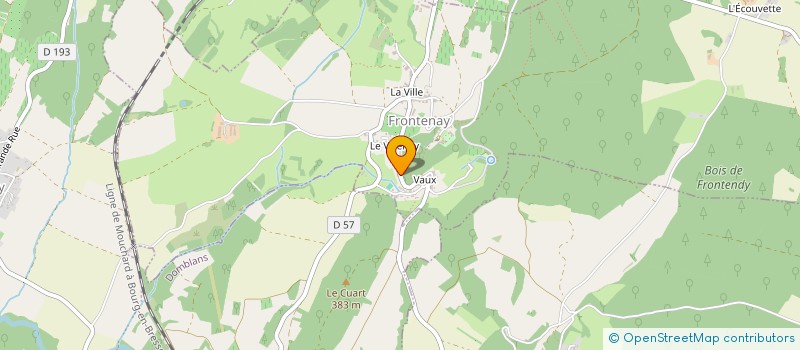 localisation de l'entreprise DEAF CELLAR  FRONTENAY