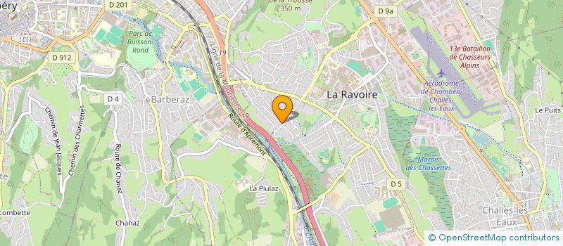 localisation de l'entreprise DEAF WEAR  LA RAVOIRE