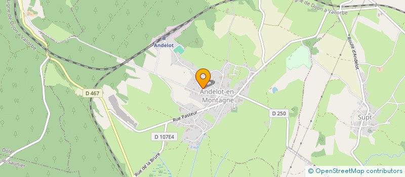 localisation de l'entreprise DEAFERS  ANDELOT-EN-MONTAGNE