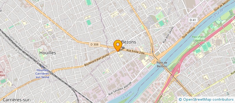 localisation de l'entreprise DEAL à BEZONS
