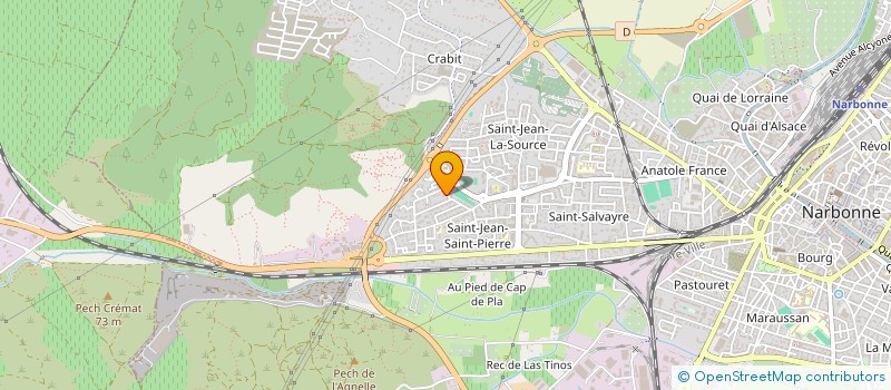 localisation de l'entreprise DEAL à NARBONNE
