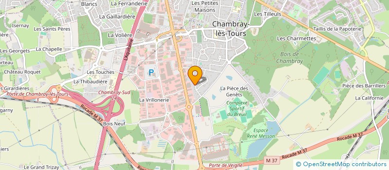 localisation de l'entreprise DEAL  CHAMBRAY-LES-TOURS