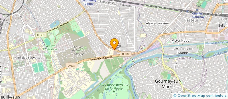 localisation de l'entreprise DEAL AUTOMOBILES à GAGNY