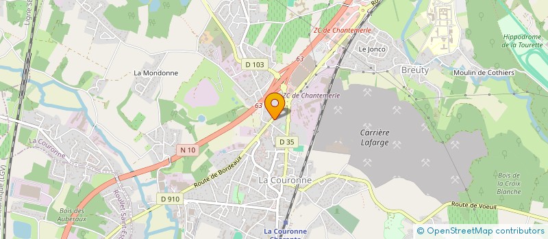 localisation de l'entreprise DEAL CARS à LA COURONNE