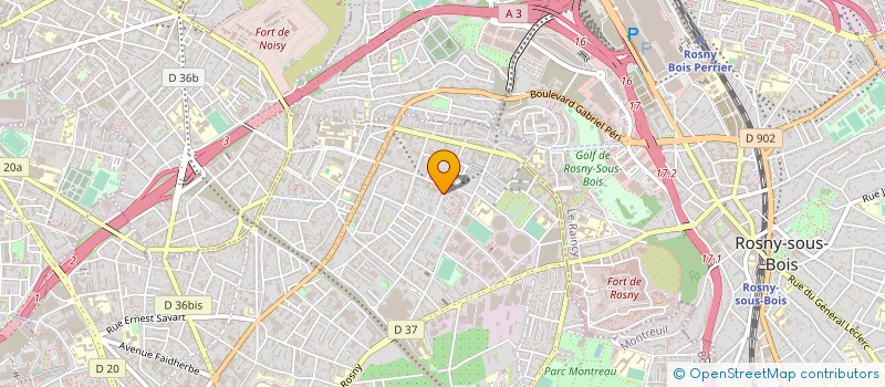 localisation de l'entreprise DEAL ELEC SAS à MONTREUIL