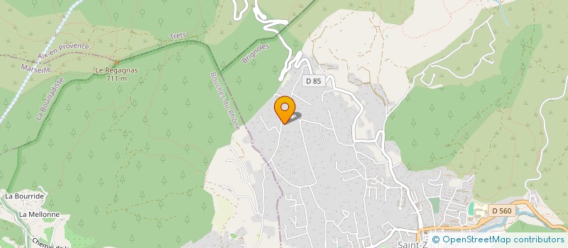 localisation de l'entreprise DEALE  SAINT-ZACHARIE