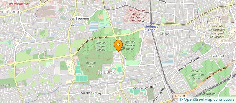 localisation de l'entreprise DEALEM  MERIGNAC