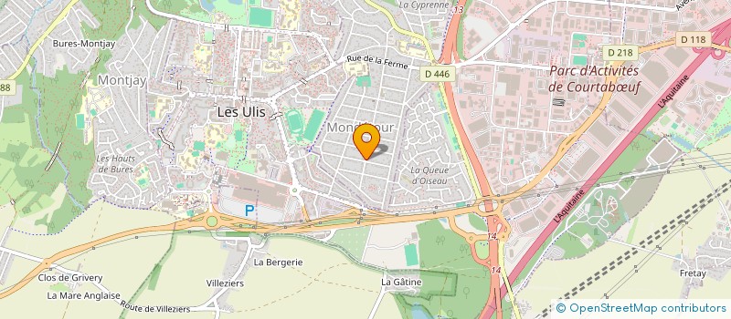 localisation de l'entreprise DEALEO à ORSAY