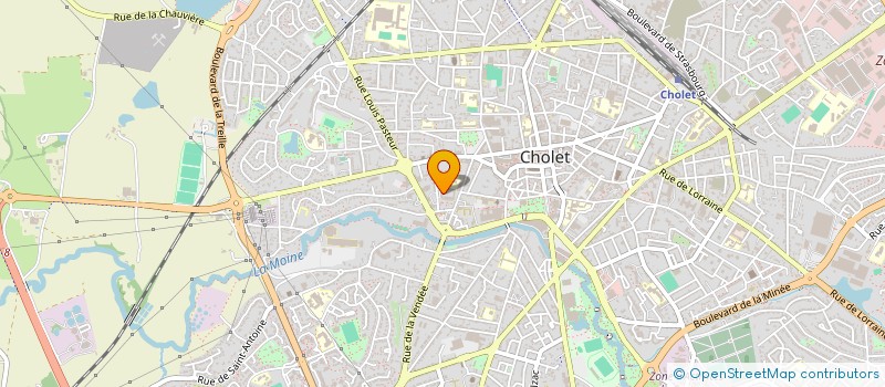 localisation de l'entreprise DEALFORWIN à CHOLET
