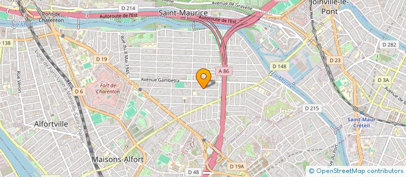 localisation de l'entreprise DEALING-ROOM à MAISONS-ALFORT