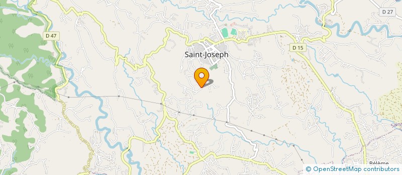 localisation de l'entreprise DEALOC TP à SAINT-JOSEPH