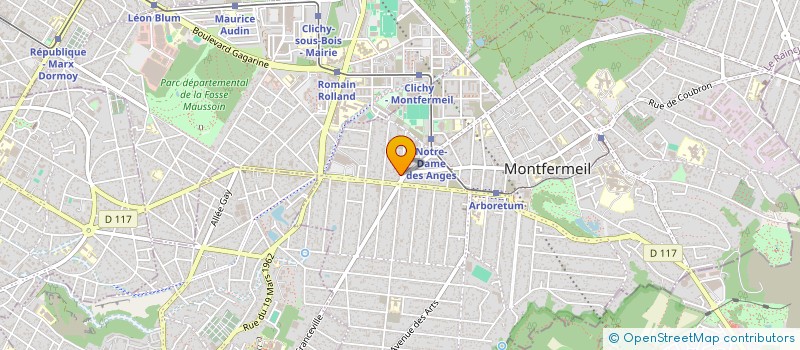 localisation de l'entreprise DEALS BAT à MONTFERMEIL