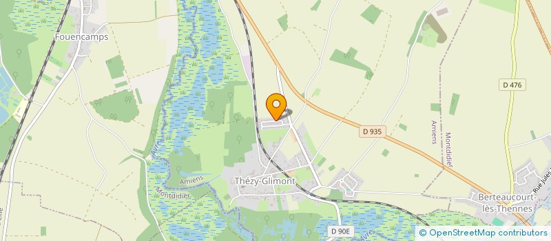 localisation de l'entreprise DEALYGO  THEZY-GLIMONT