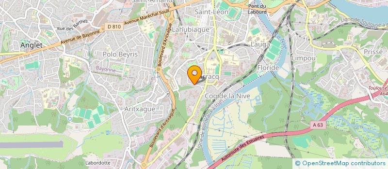 localisation de l'entreprise DEAMBROSIS-LARCHER CAROLINE ET FILS à BAYONNE