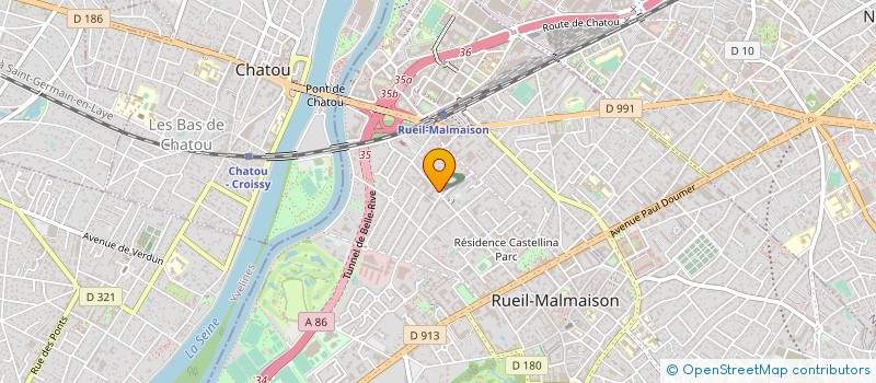 localisation de l'entreprise DEAMBULATIO PATRIMOINES EN PARTAGE à RUEIL-MALMAISON