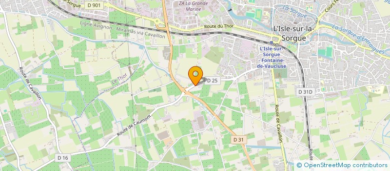 localisation de l'entreprise DEAN COM  L'ISLE-SUR-LA-SORGUE