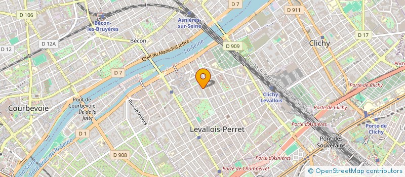 localisation de l'entreprise DEAN WITTER REYNOLDS INTERNATIONAL SA à LEVALLOIS PERRET