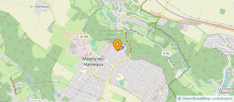 localisation de l'entreprise DEANA  MAGNY-LES-HAMEAUX