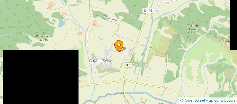 localisation de l'entreprise DEANELP  GAJA-LA-SELVE