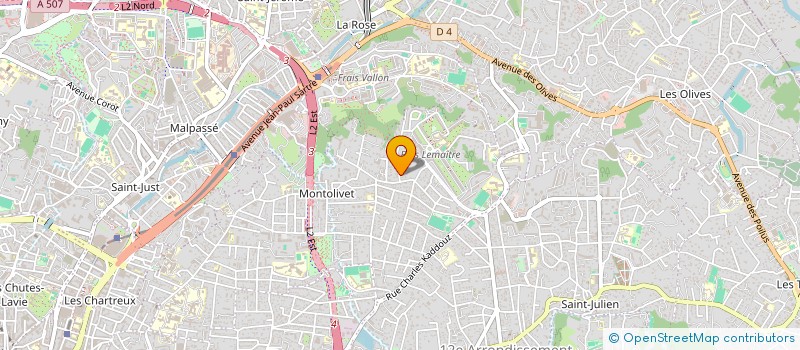 localisation de l'entreprise DEANI  MARSEILLE
