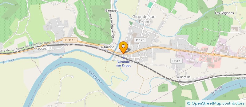 localisation de l'entreprise DEAP  GIRONDE-SUR-DROPT