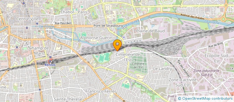 localisation de l'entreprise DEAR  RENNES