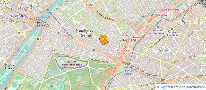 localisation de l'entreprise DEAR à NEUILLY-SUR-SEINE