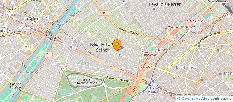 localisation de l'entreprise DEAR KOREA (+82) à NEUILLY-SUR-SEINE