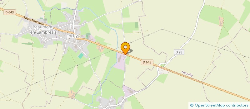 localisation de l'entreprise DEARAUJO PAREJO  INCHY