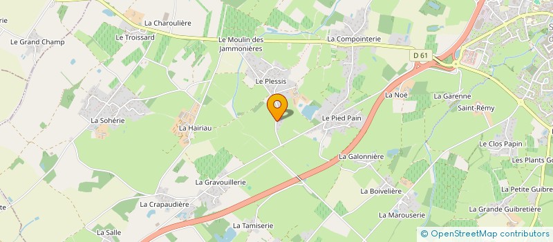 localisation de l'entreprise DEAS  SAINT-PHILBERT-DE-GRAND-LIEU