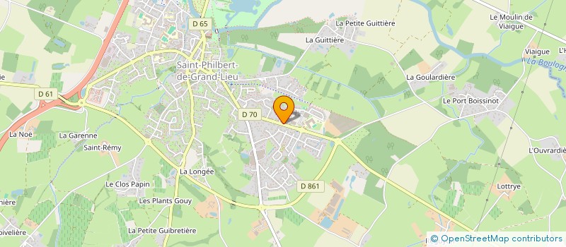 localisation de l'entreprise DEAS INVEST  SAINT-PHILBERT-DE-GRAND-LIEU