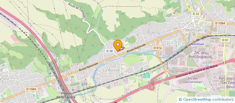 localisation de l'entreprise DEASOL  THIL