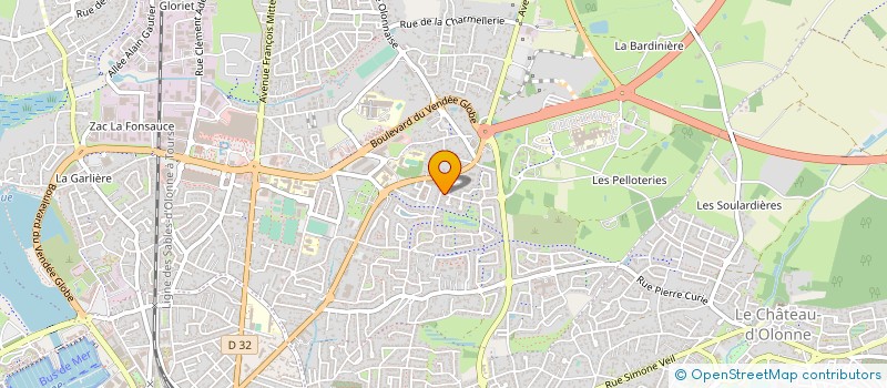 localisation de l'entreprise DEATHMATCH RECORDS  LES SABLES D'OLONNE