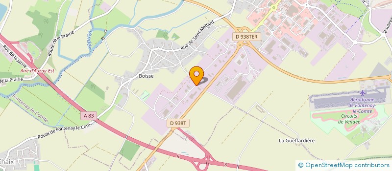 localisation de l'entreprise DEAUMAN à FONTENAY-LE-COMTE