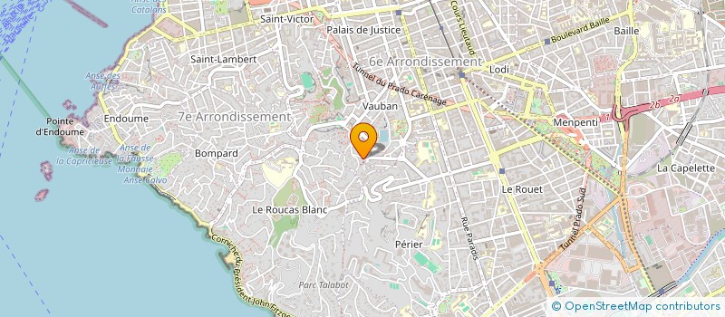 localisation de l'entreprise DEAUVI à MARSEILLE