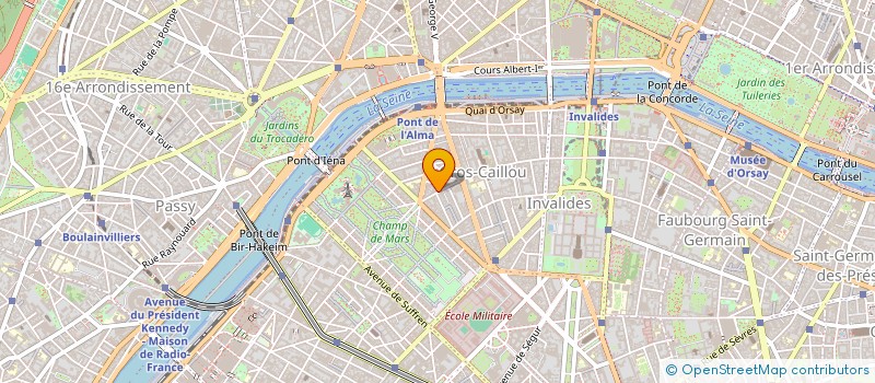 localisation de l'entreprise DEAUVILLE INVEST  PARIS