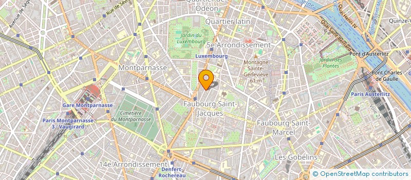 localisation de l'entreprise DEAUVILLE SUR POINTES  (DSP)  PARIS