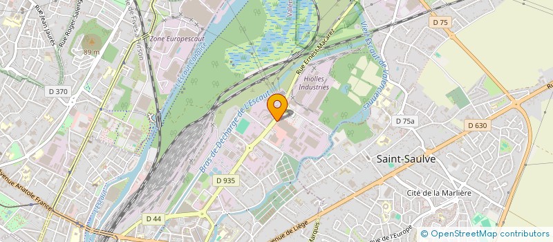 localisation de l'entreprise DEB  VALENCIENNES