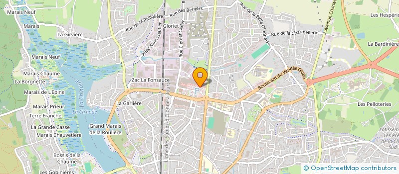 localisation de l'entreprise DEB&CO à LES SABLES-D'OLONNE