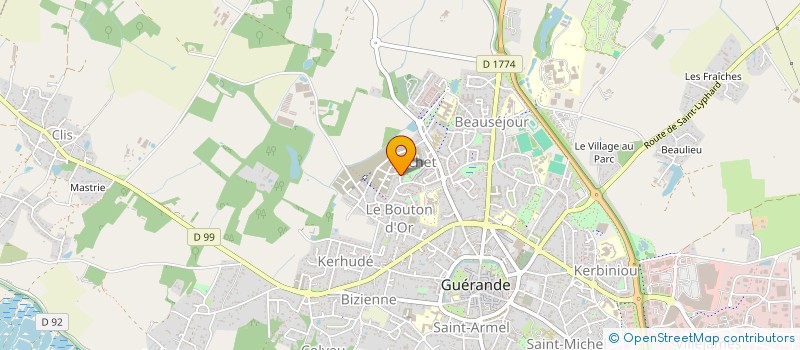 localisation de l'entreprise DEB & CO INVESTISSEMENT  GUERANDE