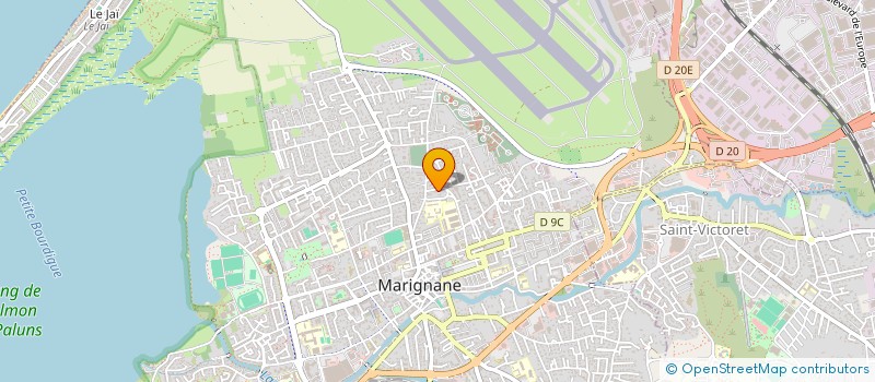 localisation de l'entreprise DEBA  MARIGNANE