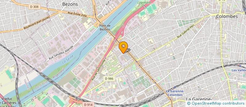 localisation de l'entreprise DEBA CONSULTING à EAUBONNE