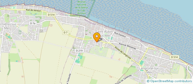 localisation de l'entreprise DEBAECKER GERARD TREMPONT PHILIPPE  SAINT-AUBIN-SUR-MER