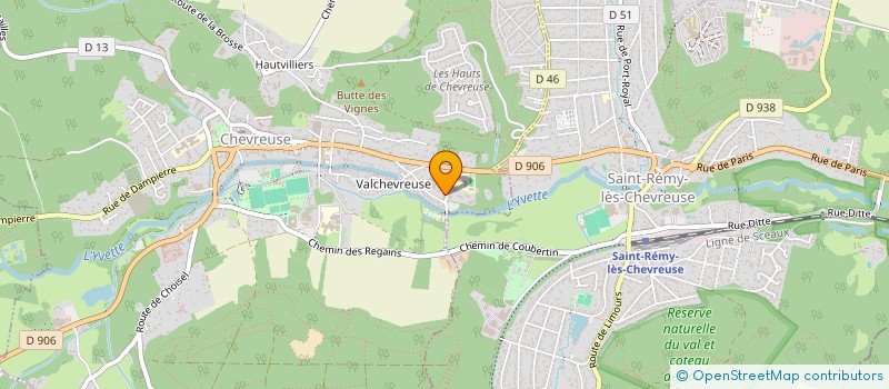 localisation de l'entreprise DEBAFAST  CHEVREUSE