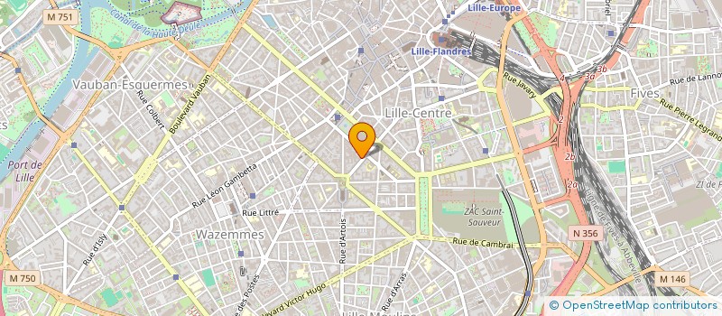 localisation de l'entreprise DEBAILLEUL-GUILLOU à CROIX