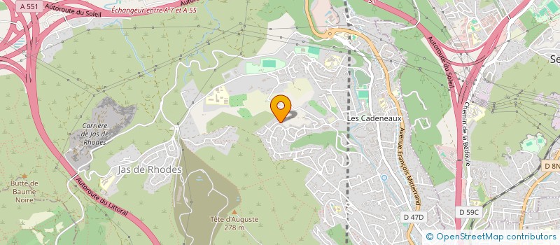 localisation de l'entreprise DEBAIN34 à LES PENNES-MIRABEAU