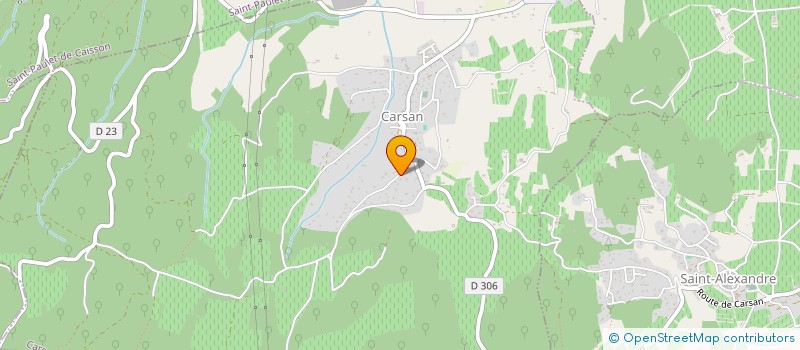 localisation de l'entreprise DEBAR FRERES INVESTISSEMENT  CARSAN
