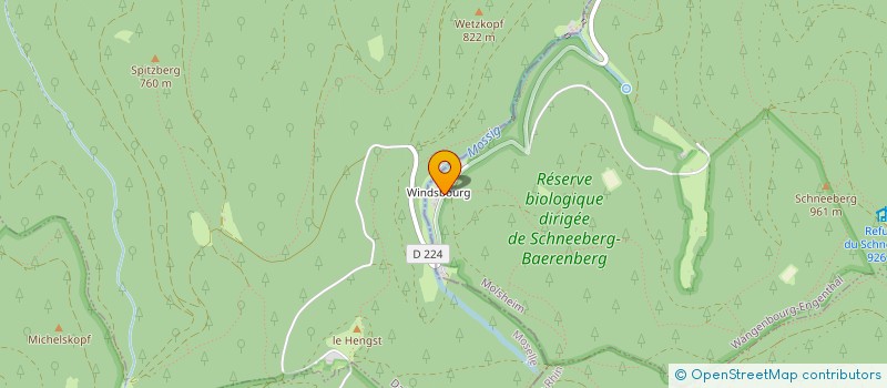 localisation de l'entreprise DEBARDAGE DIEDA FRERES  WANGENBOURG-ENGENTHAL